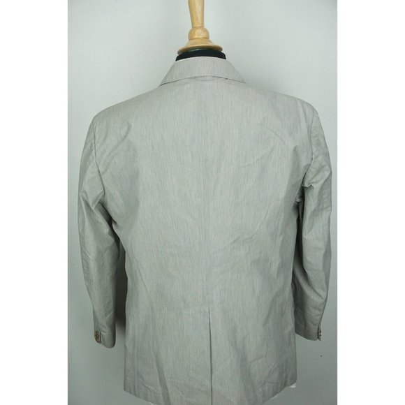 C.P. Company Light Gray Cotton Blend Sport Coat Jacket Sz 54 EU 44US - Picture 6 of 11